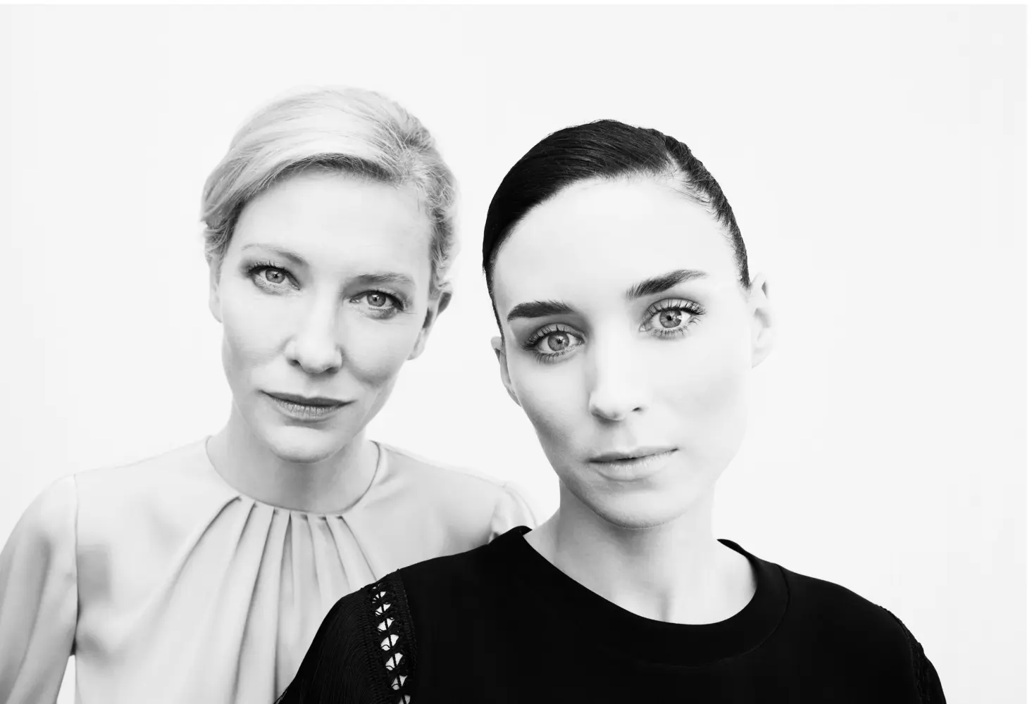 Photograph 2016 Chris Floyd Cate Blanchett & Rooney Mara Cate Blanchett & Rooney Mara - Location Female Portrait Actress Studio