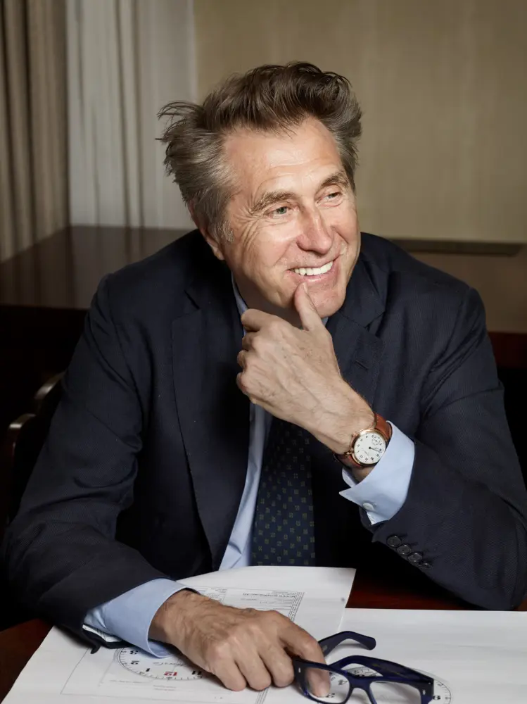Photograph 2016 Chris Floyd Bryan Ferry for Moser Watches Bryan Ferry for Moser Watches - Male Location Portrait Lifestyle Advertising Music Musician Singer