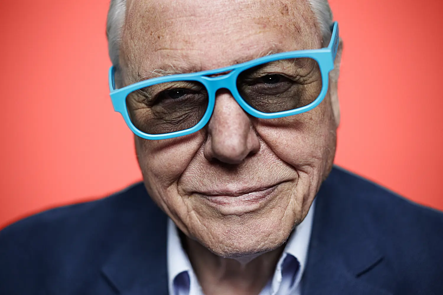 Photograph 2016 Chris Floyd David Attenborough for BAFTA Awards Portfolio David Attenborough for BAFTA Awards Portfolio - Studio Male Portrait Actor